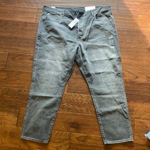 American Eagle Blackwash Mom Jean